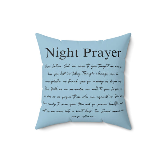 Dear Father God Night Prayer Pillow